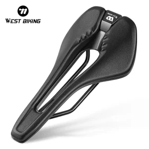 WEST BIKING Professional Road Bike Seat Hollow sella per bicicletta traspirante leggera Triathlon Racing sella parti in bicicletta
