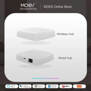 Tuya ZigBee 3.0 Smart Gateway Hub Smart Home Bridge Smart Life APP Il telecomando wireless funziona con Alexa Google Home