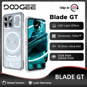 Versione globale DOOGEE Blade GT Telefono robusto 12+256 GB Luce LED dinamica Eff