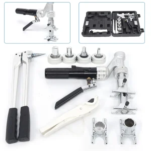 Pinza per pressatura idraulica con manicotto scorrevole 16-32mm in lega di alluminio per tubi REHAU HIS 311 espandere/serraggio strumenti