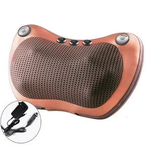 Testa collo spalla schiena massaggio cuscini impastare terapia a infrarossi shiatsu rilassamento cuscino massaggiatore