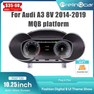 Cruscotto digitale LCD per auto per Audi A3 S3 Q2 Q2L 2013-2019 anni Pannello LCD per auto Tachimetro Cockpit virtuale