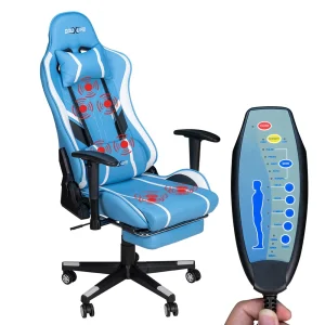 GC-RC03 sedia da gioco massaggio ergonomico Design con schienale alto lombare Relax nuove sedie da ufficio personalizzate per Computer da massaggio in PU