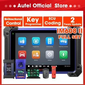 Autel MaxiIM IM608 II PRO IMMO Strumento di programmazione portachiavi IM608II Strumenti diagnostici programmatore 2 anni di aggiornamento IM608S II