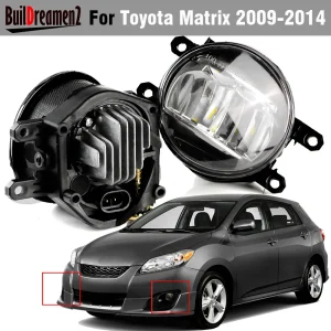 2 pezzi LED fendinebbia 30W 6000LM Canbus auto destra + sinistra fendinebbia H11 per Toyota Matrix 2009 2010 2011 2012 2013 2014