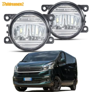 2 pezzi LED Gruppo fendinebbia per Fiat Talento 2016 2017 2018 2019 2020 30W 3000LM Auto Nebbia Lampada di marcia diurna DRL Styling