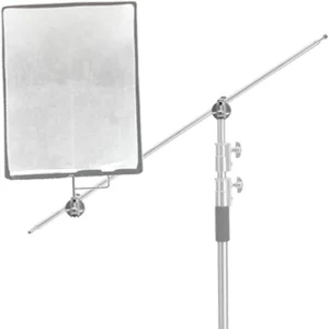 Selens C-Light Stand Heavy Duty in acciaio inox Video Stand Grip adattatore di montaggio della testa per Photo Studio Light Stand argento