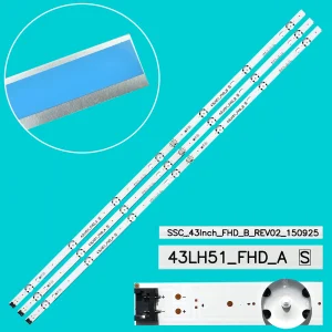 Striscia LED per 43 lf5100 43 lh590 43 lh510v 43 lh520v 43 lh570v 43 lh590v 43 lj515v 43 lh511t 43 lhh5100 43 lh590v 43 lh5700 43 lh570a