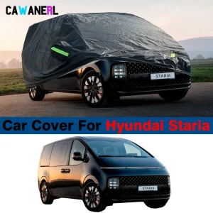 Copertura completa per auto per Hyundai Staria 2020-2025 Outdoor anti-uv Sun Snow Rain Wind Protection copertura impermeabile MPV