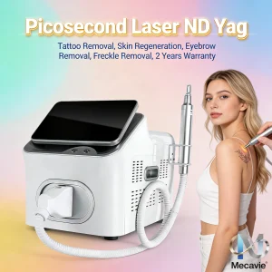 NUOVA Macchina Portatile per Rimozione Tatuaggi con Laser Picosecondo 4000W 532nm 1064nm 1320nm Nd:YAG