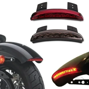 Moto Tritato Parafango Posteriore LED Freno Targa Fanale posteriore Arresto Corsa Indicatore di Direzione Lampada Per Harley Sportster XL 883 1200
