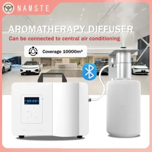 NAMSTE Cover 10000m3 Diffusore di aromi Macchina per fragranze Sistema HVAC domestico Macchina per profumi Diffusore di oli essenziali Profumo Purificatore d’aria