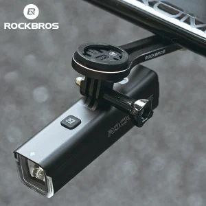 ROCKBROS Bike Light 1500LM/1000LM lega di alluminio Type-C ricarica luci anteriori intelligenti versione a sospensione lampada a LED fari da ciclismo