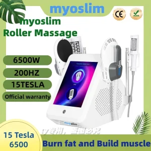 2 IN 1 200HZ EMS Rullo Dimagrante Riduzione della Cellulite Rullo Sferico Interno 360 Gradi A Infrarossi Rullo di Vuoto Massaggio Macchina di Bellezza