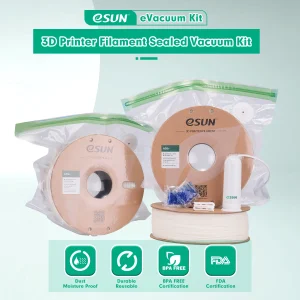 Kit borsa portaoggetti eSUN Stampa 3D Seta PLA PETG Filamento TPU Sigillato sottovuoto Mantieni asciutto Evitare l’umidità per bobine stampante 3D