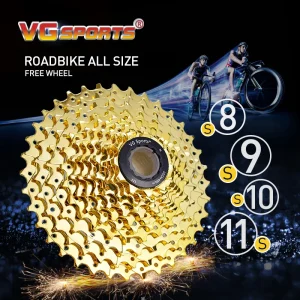 VG Sports bici da strada di tutte le dimensioni 8 9 10 11 velocità velocità velocità bicicletta ruota libera 11-25T/28T/32T/36T cassetta ruota dentata ruota libera