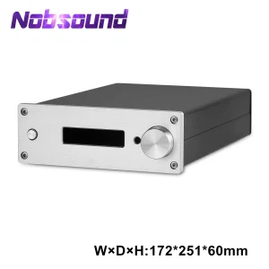 Nobsound HiFi amplificatore fai da te alloggiamento custodia per telaio in alluminio custodia per preamplificatore Cabinet