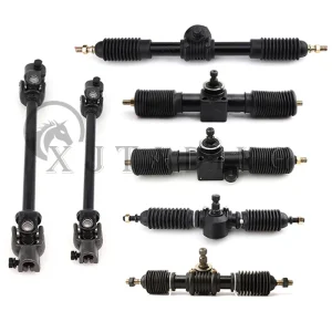 300 millimetri 320 millimetri 420 millimetri Servosterzo Cremagliera Pignone Assy Misura Per Il FAI DA TE Cina ATV Go Kart Buggy Buggy Buggy Karting UTV Quad parti della bici