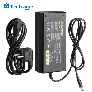 Techage 52V 2.5A Источник пита volver AC 100 – 240V а Бпт kov een een наıtное Khuдное устрой vogв® DC 5.41 мм EU/AU/UK/US
