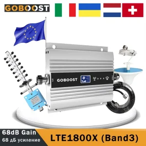 GOBOOST DCS 1800 ripetitore di segnale ripetitore 4G amplificatore cellulare Mobile LTE /DCS 1800mhz banda 3 amplificatore di segnale del telefono cellulare