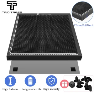 Magazzino ue tavolo da lavoro a nido d’ape parti di equipaggiamento Laser per macchina da taglio CO2/incisore Laser 400 x40 0/430x400mm parti CNC