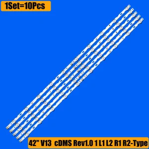 Striscia di retroilluminazione a LED per 42LN5200 42LN549C 42LN541C 42LN549E 42LN5300 42LN5204 6916L-1402A 6916L-1403A 6916L-1404A 42LA6130-ZB