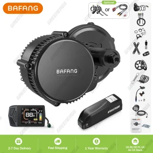 BAFANG Kit di conversione Mid Drive 48V Kit di conversione Ebike con batteria BBS02 BBSHD 1000W 750W Motore centrale per bici da strada di montagna 68-73MM