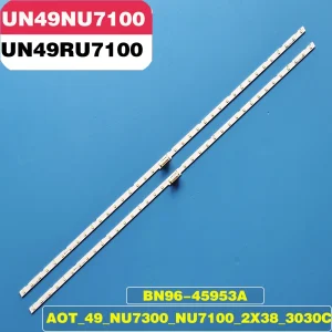 Striscia di retroilluminazione a LED per 49NU7100 UN49NU7100 UE49NU7100 UN49NU7300 UE49NU7300U UE49NU7170U UE49NU7025K UE49NU7090S UE49NU7090U