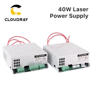 Cloudray 40W Alimentatore laser CO2 M40 115V 230V per macchina da taglio per incisione laser CO2 35-50W