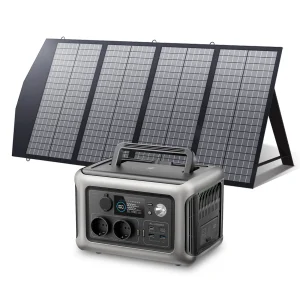 ALLPOWERS R600 Powerstation portatile con pannello solare (opzionale), batteria LiFePO4 da 29 Wh 600 W per il backup domestico all’aperto Campeggio RV