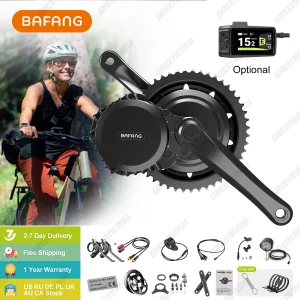 Bafang 48V 52V 1000W CAN Motor BBSHD Kit di conversione Ebike Bicicletta elettrica Motore Mid Drive BBS03 M615 MM G320.1000.C