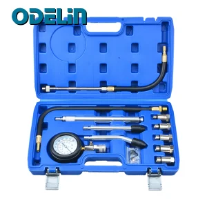 Strumento diagnostico per perdite di prova del misuratore di compressione del cilindro del motore a benzina per auto