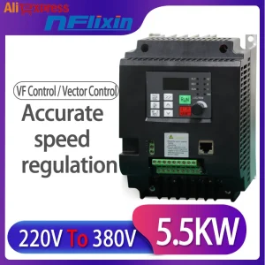Convertitore di frequenza 4KW Ingresso 220V A 380V monofase 220V uscita trifase 380V NFlixin