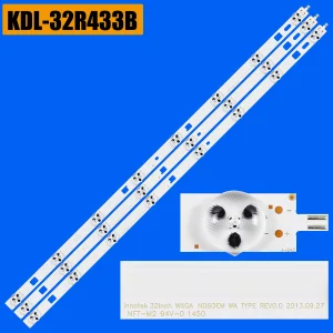 1/5/10 Kit Strisce di Retroilluminazione A LED Per SONY KDL-32R425B KDL-32R410B KDL-32R420B KDL-32R430B INNOTEK 32 POLLICI WXGA NDSOEM WA WB