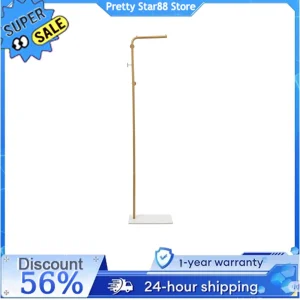 Appendiabiti a forma di L di grande capacità Appendiabiti autoportante resistente all’usura con base robusta per corridori/soggiorno