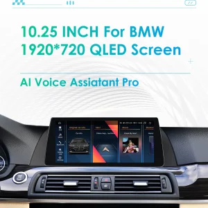 10.25 “Android Autoradio multimediale per BMW 5 F10 F11 520i 525i 528i 2011-2016 auto sistemi intelligenti 4G WIFI Carplay GPS Stereo