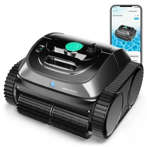 Robot Pulitore Piscina Wireless C1 / OS800 con Controllo Tramite App per Pulizia Fondo, Pareti e Linea d’Acqua, Autonomia 120 Minuti
