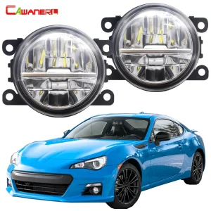2 pezzi Car Front Fog Light Assembly 30W H11 LED fendinebbia Daytime Running Lamp DRL 6000LM per Subaru BRZ 2013-2018