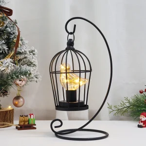 Lampada da tavolo Vintage Birdcage lanterna appesa candeliere lanterne vuote in metallo Tealight lanterne appese decorazioni per la casa di nozze