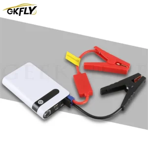GKFLY 2000A Batteria per auto Jump Starter 44.4Wh Power Bank Caricatore per auto portatile Booster 12V Dispositivo di avviamento Booster di emergenza