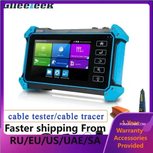 Cctv Tester IPC-5200 Plus Full 8MP IP CVI TVI AHD SDI analogico 6 In 1 Hd Tester-monitor Vga e 4k HDMI ingresso cavo Tracer alimentazione In