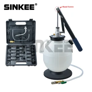 Strumento di cambio del sistema di riempimento dell’olio della pompa manuale del riempitore dell’olio dello strumento del cambio del fluido di trasmissione da 7,5 litri