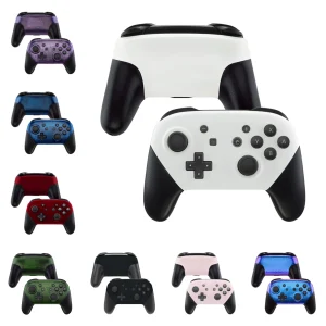 Custodia protettiva per custodia di ricambio per frontalino e piastra posteriore personalizzata per Controller Nintendo Switch Pro