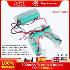 Blocco batteria Electrolux da 18 V 3 Ah compatibile con Electrolux AEG 140055192540   CX7-2-45AN CX7-2-35RM AG18 Plus AG3011