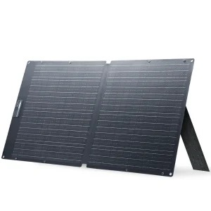 ALLPOWERS Pannello Solare Pieghevole 60W 100W 200W, Caricatore Solare Portatile per Powerstation, Barca, Tetto, Giardino, Campeggio