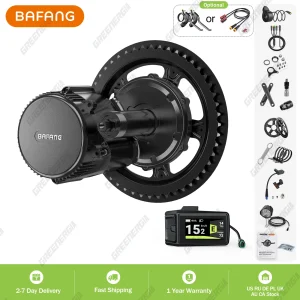 BAFANG BBS01B BBS01 250W Motore 36V 48V Mid Drive Ebike Kit di conversione M315 Motore per bicicletta elettrica per Road City Mountain Bike