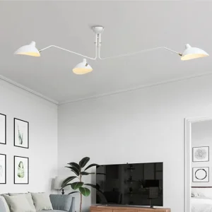 Lampada da soffitto Mouille Nordic spider light Led Iron black plafoniera per la decorazione domestica soggiorno decorativo industriale led light