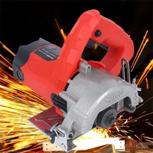 Tagliapietre per legno elettrico portatile da 1580 W per piastrelle a secco, sega per taglio a pavimento, macchina per pareti con 2 lame