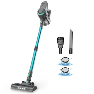 Aspirapolvere verticale senza fili YISORA N300, aspirapolvere ultraleggero da 20Kpa per moquette, pavimenti duri, auto, peli di animali domestici