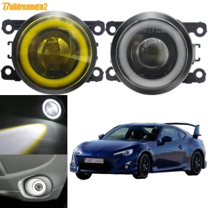 2 pezzi auto LED COB fendinebbia con Angel Eye DRL 30W 3000LM fendinebbia lampada di marcia diurna H11 per Toyota GT86 GT 86 2013 2014 2015 2016